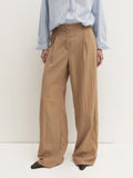 Emme Marella Pantalone Palazzo Donna 2625136024200 Naturale - Beige