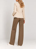 Emme Marella Jeans Wide Donna 2625136061200 Tabacco - Marrone