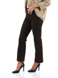 Emme Marella Pantalone Zampa Donna 2625136062200 - Verde