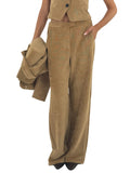 Emme Marella Pantalone Straight Donna 2625136301200 Cammello - Beige