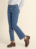 Emme Marella Jeans Straight Donna 2625186081200 Blue Jeans - Denim