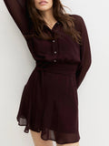 Emme Marella Vestito Mini Donna 2625226012200 - Bordeaux
