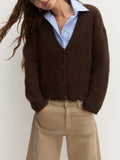 Emme Marella Cardigan Donna 2625346025200 Cioccolato - Marrone