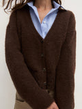 Emme Marella Cardigan Donna 2625346025200 Cioccolato - Marrone