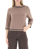 Emme Marella Maglia Donna 2625366241200 Tortora - Marrone