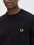 Fred Perry Pullover Uomo K9601 Black - Nero