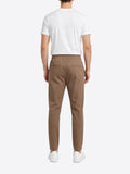 Gianni Lupo Pantalone Chino Uomo GL5107BD-F26 Mud - Marrone