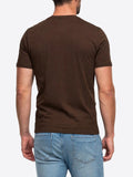 Gianni Lupo T-shirt Uomo GL963F-F26 Coffee - Marrone