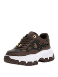Guess Sneakers Berrett2 Donna FLFBRTPEL12 Brown - Marrone