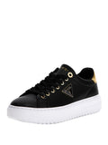 Guess Sneakers Denesa12 Donna FLJD12LEA12 Black/gold - Nero
