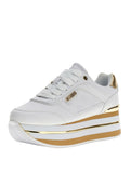 Guess Sneakers Hansin4 Donna FLJHN4ELE12 White Platino - Bianco