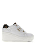guess sneakers roazy donna fltrzyele12 white bianco 163621948