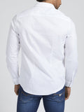 Guess Camicia Casual Ls Sunset Shirt Uomo M1YH20W7ZK1 Pure White - Bianco