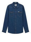 Guess Camicia Jeans Truckee Uomo M6BH02D2069 Vineyard - Denim
