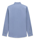 Guess Camicia Casual Ls Yarn Dyed Motif Shirt Uomo M6BH33W4283 Jacq Pdp Grey/mojave - Celeste
