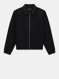 Guess Giubbino Ls Zip Up Sweat Jacket Uomo M6BQ24K6164 Jet Black A996 - Nero