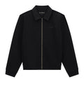 Guess Giubbino Ls Zip Up Sweat Jacket Uomo M6BQ24K6164 Jet Black A996 - Nero