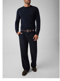 Guess Pullover Narciso Cn Ls Swtr Uomo M6BR32Z1411 Deep beryl - Blu