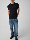 Guess T-shirt Cn Ss Core Extra Slim Tee Uomo M6YI24K3728 Jet Black A996 - Nero