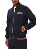 Guess Felpa Zip Ls Zipper Detailed Sweat Jacke Uomo M6YQ29K4250 - Blu