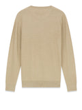Guess Pullover Merton Cn Stitched Stripes Swt Uomo M6YR16Z0921 - Beige