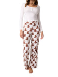 Guess Pigiama Aria Pj Set Donna O6BX01K5026 Sweet Teddy Neige wh - Bianco