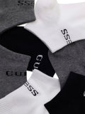 Guess Calzini Uomo U4YG51Z3F60 Grey White Black Com - Multicolore