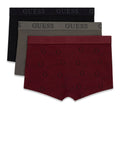Guess Boxer Uomo U6BG06K5372 Guess Diagonal Wordi - Multicolore
