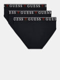 Guess Slip Brian Hero Uomo U97G00KCD31 Jet Black W/ Frost G - Nero