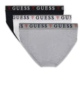 Guess Slip Brian Hero Uomo U97G00KCD31 Black White Combo - Multicolore