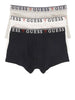 guess boxer uomo u97g01kcd31 black white combo multicolore 164498657