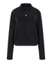 guess felpa olympe donna v4yq05kcay2 jet black a996 nero 160931834