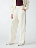 Guess Pantalone Straight Sibilla Donna V6BB05K6265 Vanilla Cream - Avorio