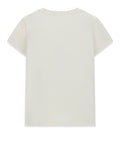 Guess T-shirt Fabrizia Donna V6BI19K6749 Cream White - Bianco