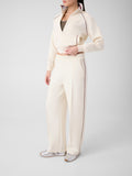 Guess Felpa Zip Sibilla Donna V6BQ04K6263 Vanilla Cream - Avorio