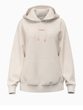 Guess Felpa Cappuccio Fabrizia Donna V6BQ17K6354 Cream White - Bianco