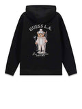 Guess Felpa Cappuccio Fabrizia Donna V6BQ17K6354 Jet Black A996 - Nero