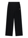 Guess Pantalone Tuta Olympe Straight Pants Donna V6YB18K4315 Jet Black A996 - Nero