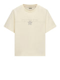 Guess T-shirt Agena Donna V6YI05K4272 Dove White - Bianco