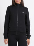Guess Felpa Zip Syrma Donna V6YQ21K4329 Jet Black A996 - Nero