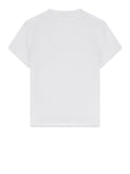 Guess T-shirt Ss Mock Neck All Over 4G Tee Donna W4BI26J1314 Pure White - Bianco