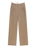 Guess Pantalone Chino Donna W5YB08WGHC2 Silk Taupe - Marrone