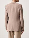 Guess Blazer Theoline Donna W5YN46WGHC2 Silk Taupe - Marrone