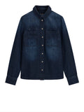 Guess Camicia Jeans Donna W6BH40D2115 Silent Ice - Denim
