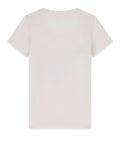 Guess T-shirt Ss Cn Savanna Leopard Triangle Donna W6BI26K6047 Cream White - Bianco