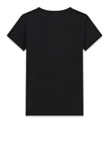 Guess T-shirt Ss Cn Savanna Leopard Triangle Donna W6BI26K6047 Jet Black A996 - Nero