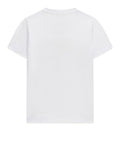 Guess T-shirt Ss Cn 4G Round Crystals Logo T Donna W6BI30K6051 Pure White - Bianco