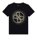 guess t shirt ss cn 4g round crystals logo t donna w6bi30k6051 jet black a996 nero 169750309