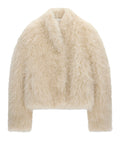 Guess Pelliccia Donna W6BL10W3743 Cream White - Bianco