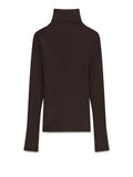 Guess Maglia Ls Tn Ellie Swtr Donna W6BR29Z1417 Dark Coffee - Marrone